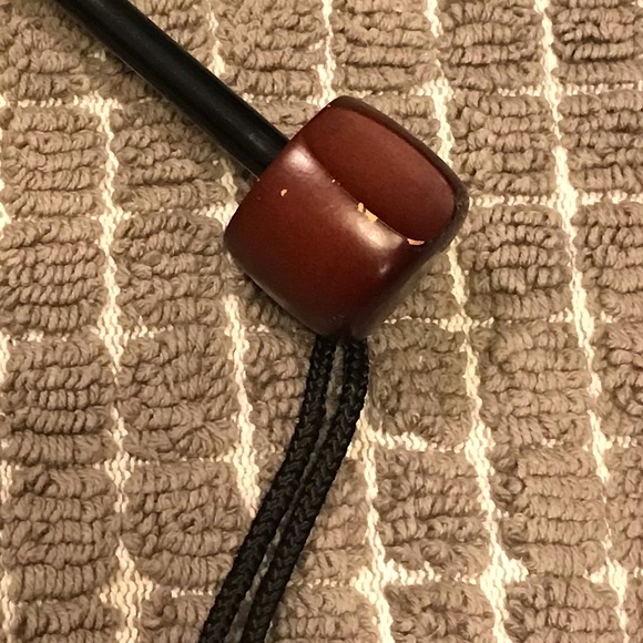 Black floral umbrella - Picture 5 of 6